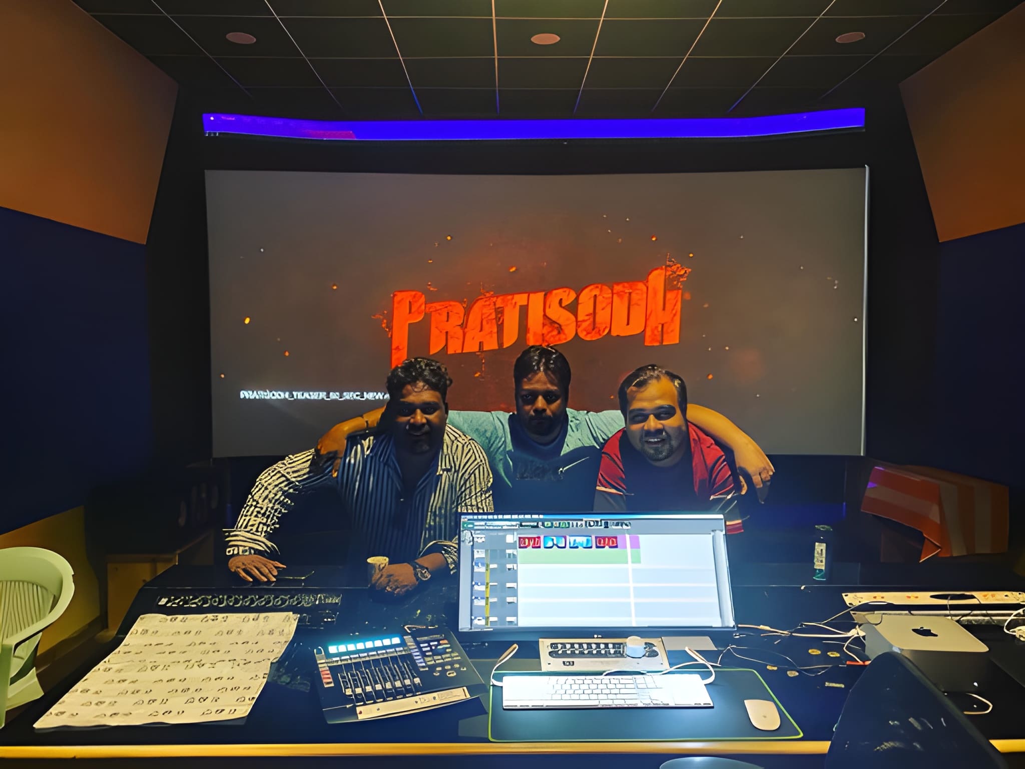Song recording and audio engineering session in Cuttack