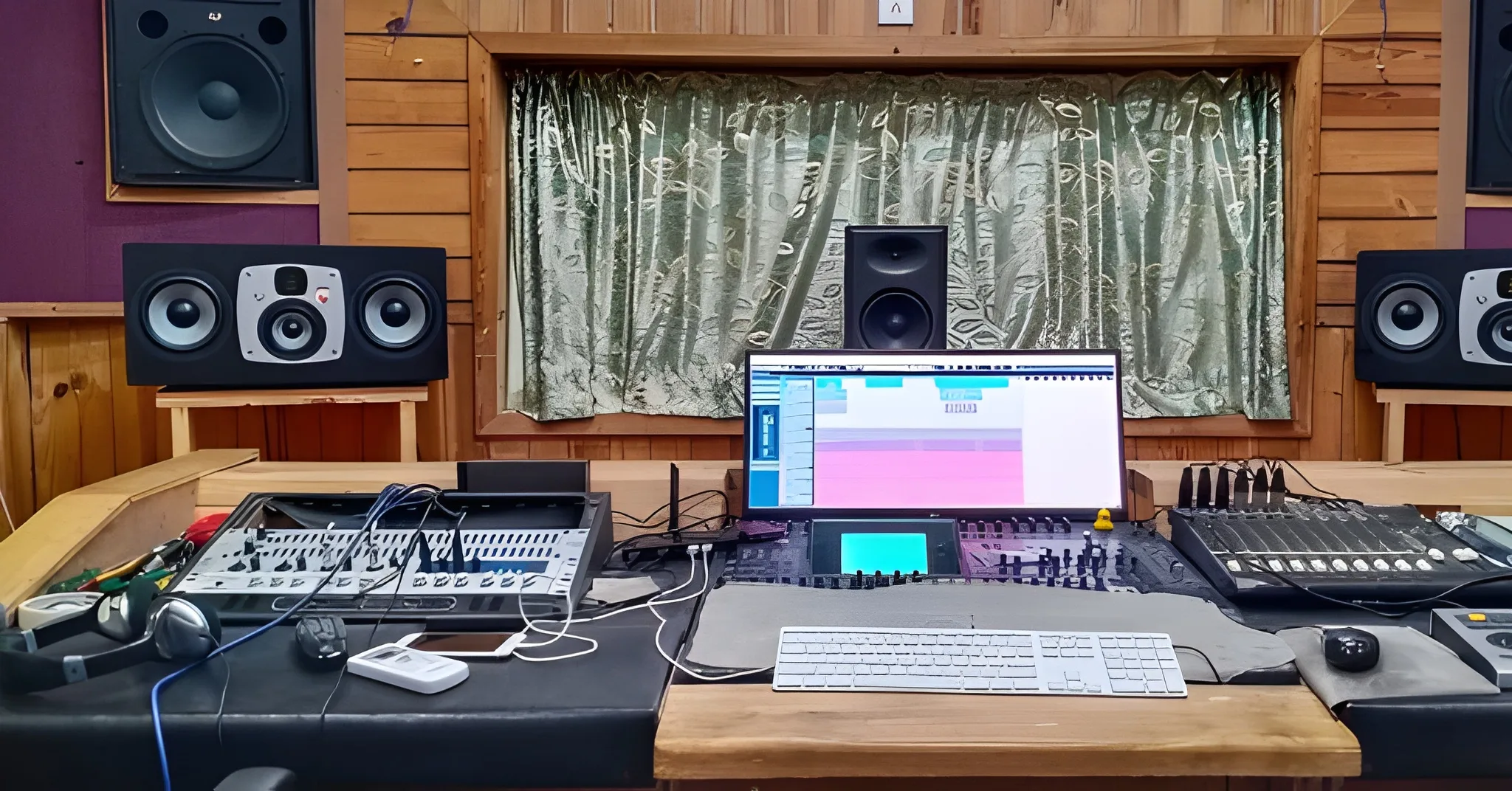 Film mixing and production work at Milan Studios